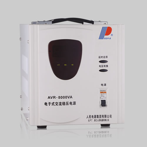 AC voltage stabilizer - AVR series  - PEOPLE ELE. APPLIANCE GROUP CO., LTD. - automatic