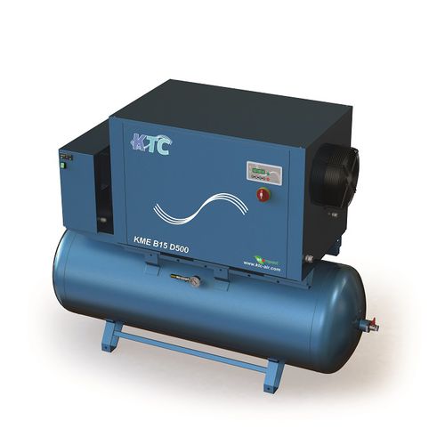 Screw compressor - KME B15-E 270-500 - KTC Srl - air / electrically-powered / stationary
