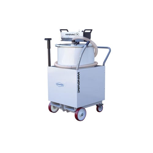 Industrial vacuum cleaner - WINDVAC - Siebec - safety / pneumatic / wheel-mounted