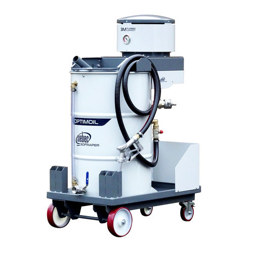 Industrial vacuum cleaner - OPTIMOIL 203M TC - Siebec - liquids / single-phase / mobile