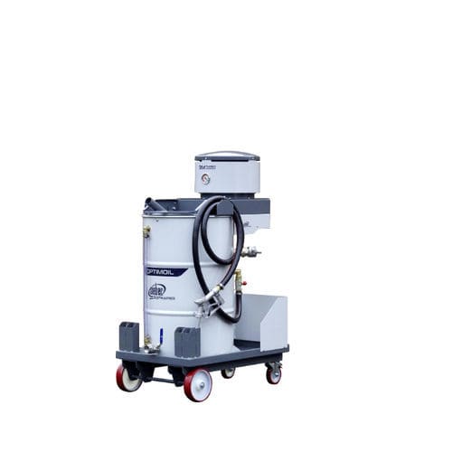 Industrial vacuum cleaner - OPTIMOIL 103M TC - Siebec - liquids / single-phase / stainless steel