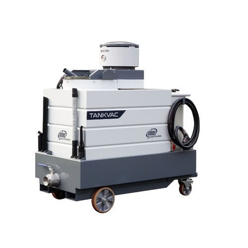Industrial vacuum cleaner - TANKVAC SQ 604 - Siebec - liquids / three-phase / stainless steel