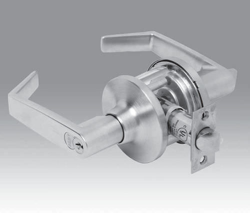 Swing handle - 5K series - BEST Access systems - door with lock / steel / L