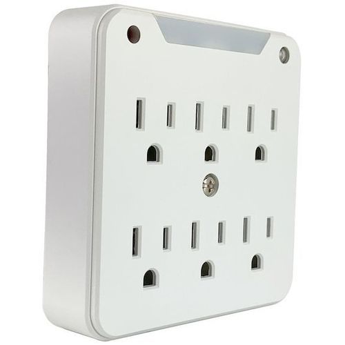 Overvoltage arrester power strip - SurgePro 6 NT - Stanley Tools - with signal lamp / 6 socket
