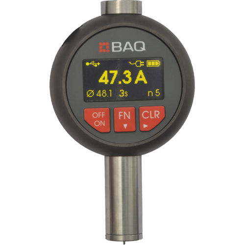 Shore hardness tester - BAQ GmbH - portable / for plastics / for rubber