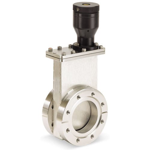 Gate valve - SG0600MVAI - Kurt J Lesker - manual / pneumatically-operated / flange