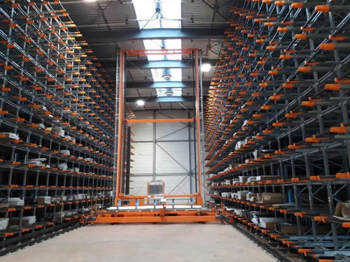 Automatic stacker crane - H14D - TECAUMA - for storage systems / for tubes