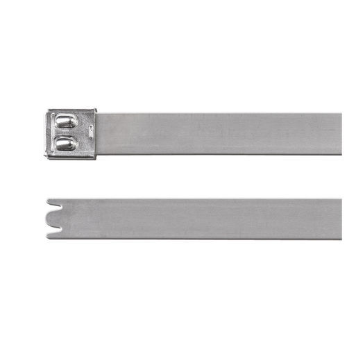 Stainless steel cable tie - MBTXHD- / MBTUHD-Series - HellermannTyton - double