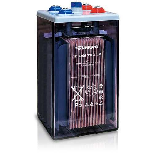 Lead battery - Classic OGi - Exide Technolgies - 2 V / ISO / IEC