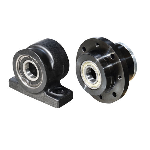 Coil expanding shaft - WWL - IBD Wickeltechnik GmbH - with flange / cantilevered