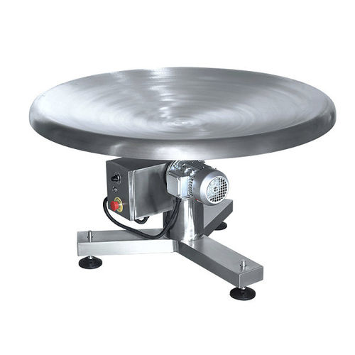Electric turntable - KP-TT - Shanghai Kingrun Machinery Equipment CO., LTD - horizontal / for conveyor / for packaging lines