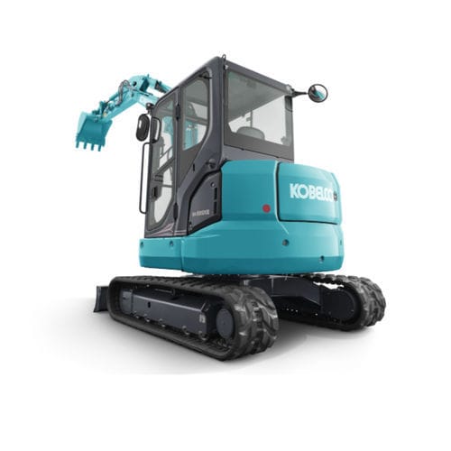 Mini-excavator - SK58SRX-7E - Kobelco Construction Machinery Europe B.V. - crawler / diesel