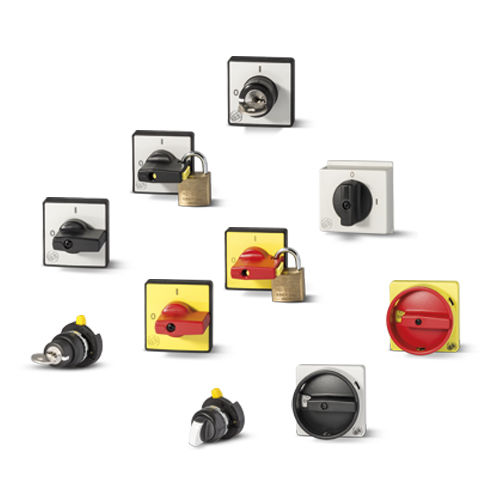 Cam switch - Finiture - Giovenzana International B.V. - multipole / industrial / compact