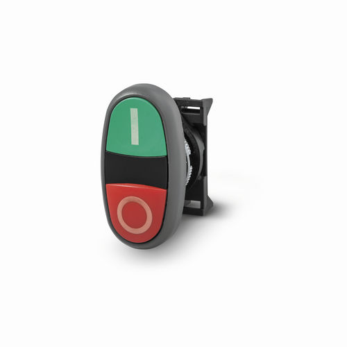 Touch push-button switch - PPDNGL - Pulsante multifunzione ø22 IP67/IP69K - GREY LINE - Giovenzana International B.V. - dual / control