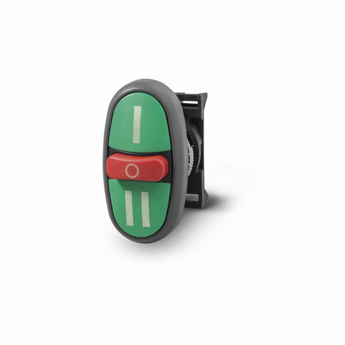 Touch push-button switch - PPMNSGL - Pulsante multifunzione ø22 IP67/IP69K - GREY LINE - Giovenzana International B.V. - dual / control
