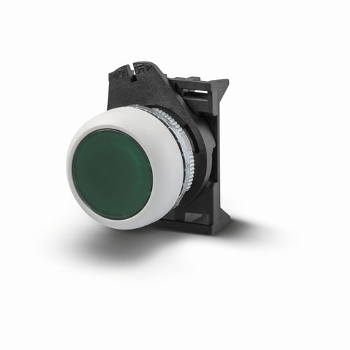 Touch push-button switch - PPRL2GL4X - Pulsante rasato luminoso ø22 NEMA 4-4x - Giovenzana International B.V. - NEMA / momentary / illuminated