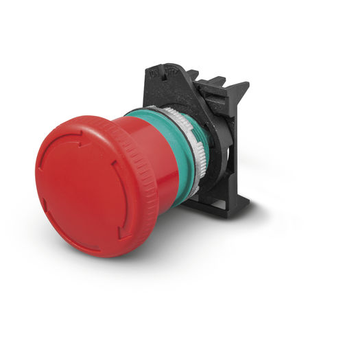 Mushroom push-button switch - PPFN1R4N4X - Fungo ø40 Sblocco a rotazione  - Giovenzana International B.V. - emergency stop / NEMA