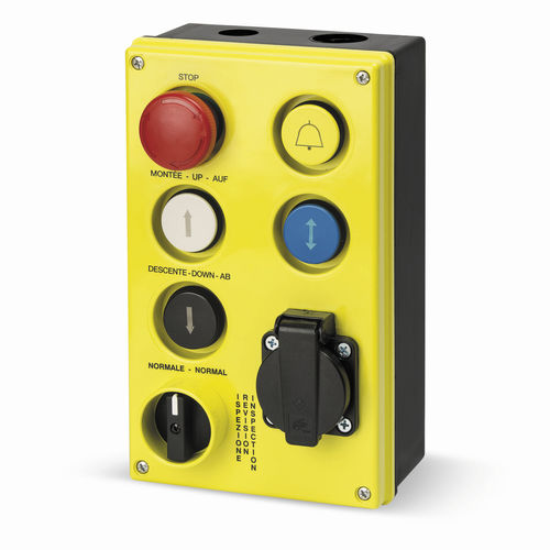 6-button pendant station - GM412 - Giovenzana International B.V. - IP65 / for elevators