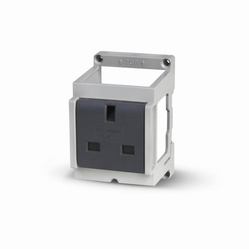 Wall-mounted electrical socket - 1412.BS - Presa UK - Giovenzana International B.V. - built-in / industrial
