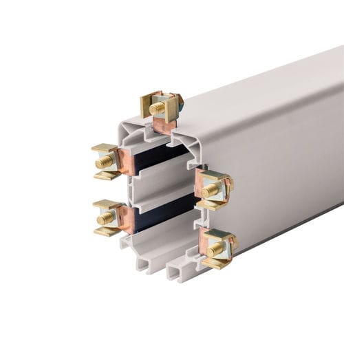 Linear guide - TR85H5P - 5 poles White LINE pre-wired - Giovenzana International B.V.