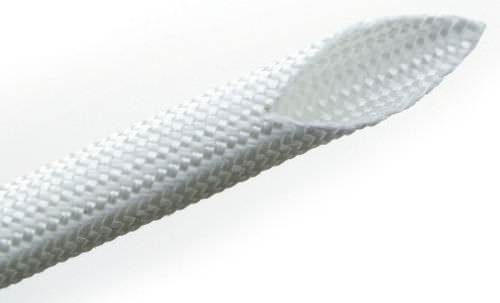 Insulating sleeve - SILIGAINE® 33SI - OMERIN - braided / for cables / for electrical cables