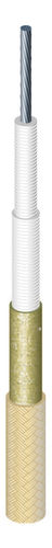 Insulated wire - SILICABLE® Style 5107 - OMERIN - copper / fiberglass / flexible