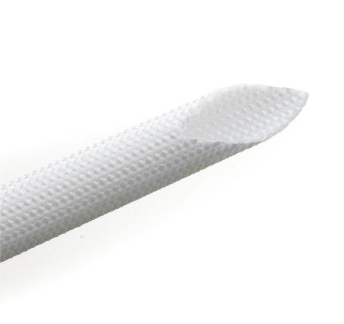 Thermal protection sleeve - SILIGAINE® 22P1  - OMERIN - braided / for cables / mineral fiber