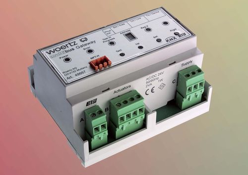 Communication gateway - KNX - Woertz - fieldbus / multi-protocol