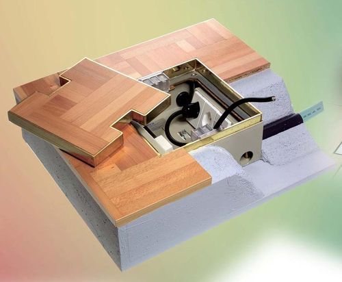 Underground terminal box - max. 214 x 214 x 115 mm | WAK - Woertz - sheet steel