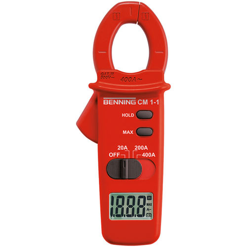 Digital clamp multimeter - CM 1-3 - Benning - portable / 1000 V / 600 V