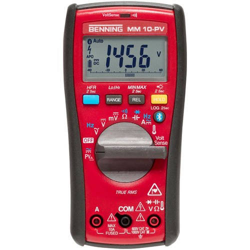 Digital multimeter - MM 10-PV - Benning - portable / 1000 V / 600 V