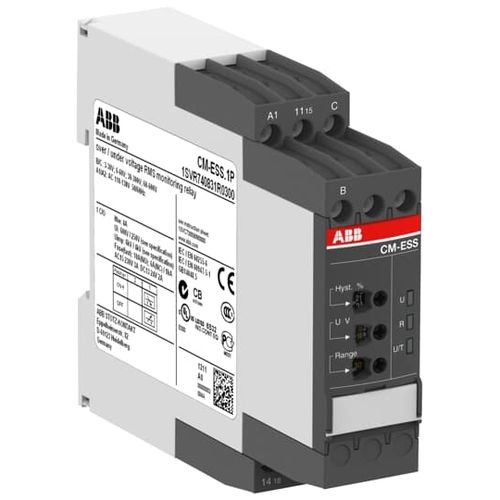 Voltage monitoring relay CME series ABB current / AC/DC / single