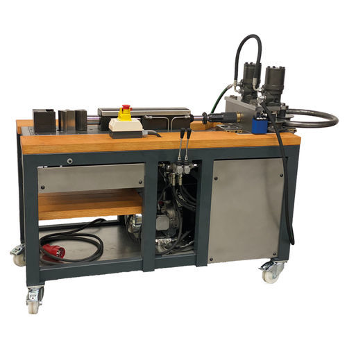 Hydraulic bending machine - VARIO III - Gelber-Bieger GmbH - for flat profiles / 3 drive rollers / horizontal