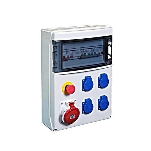 Distribution electrical enclosure - DIGITAL ELECTRIC - equipped / wall-mounted / polycarbonate