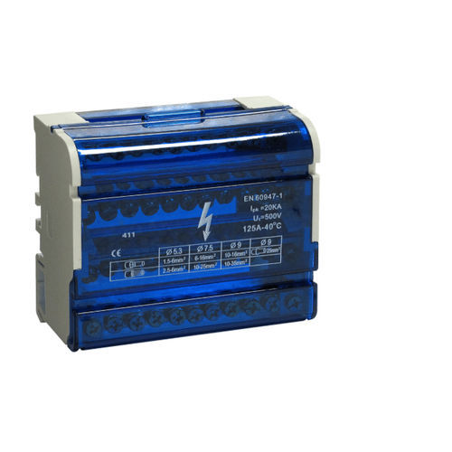 Power distributor - 41522 - DIGITAL ELECTRIC - insulated / DIN rail