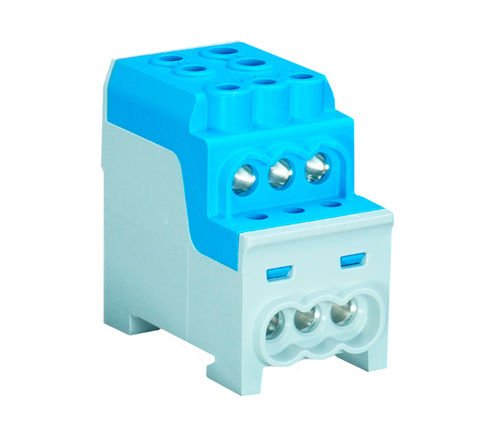 DIN rail-mounted terminal block - 41562 - DIGITAL ELECTRIC - screw connection / multipole