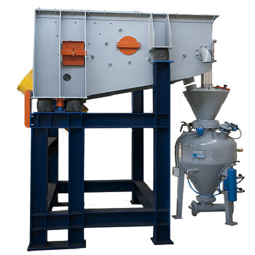 Stainless steel vibratory crusher - FSV series - GVF Impianti Srl - high-performance / for foundry sand regeneration