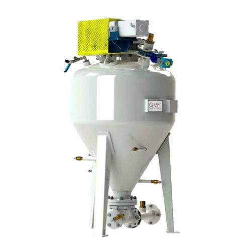 Dense phase pneumatic conveying system - GA - GVF Impianti Srl - for granulates / transport / for bulk materials