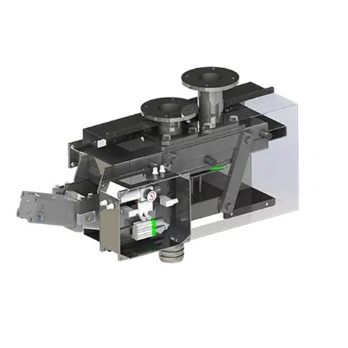 2-way diverter valve - DP series - GVF Impianti Srl - for pneumatic conveying