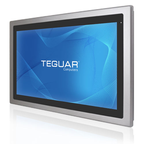 21.5" monitor - TD-45-22 - Teguar - LCD / projected capacitive touchscreen / resistive touch screen