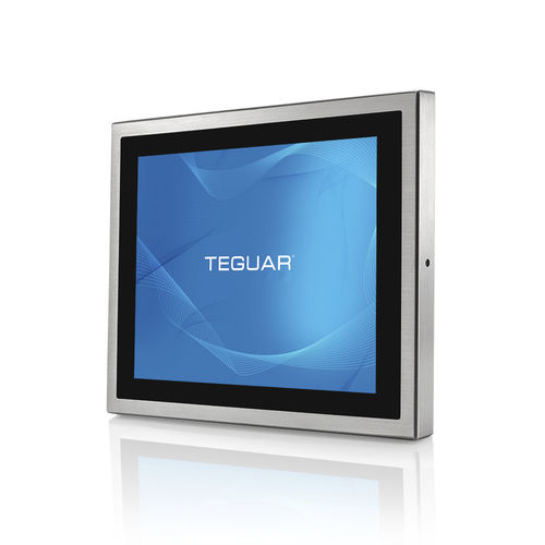 LCD panel PC - TS-4510-15 - Teguar - PCAP capacitive touch screen / resistive touch screen / 15"