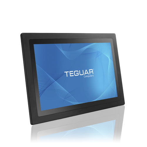 21.5" panel PC - TP-5610-22 - Teguar - PCAP capacitive touch screen / resistive touch screen / multitouch screen