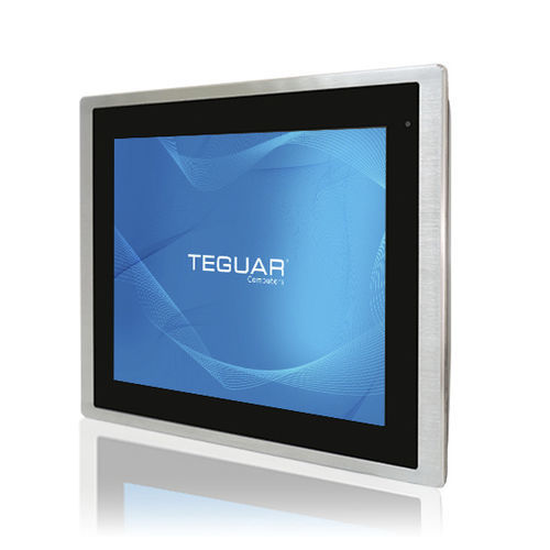 LCD panel PC - TSP-5645-12 - Teguar - PCAP capacitive touch screen / resistive touch screen / 12.1"