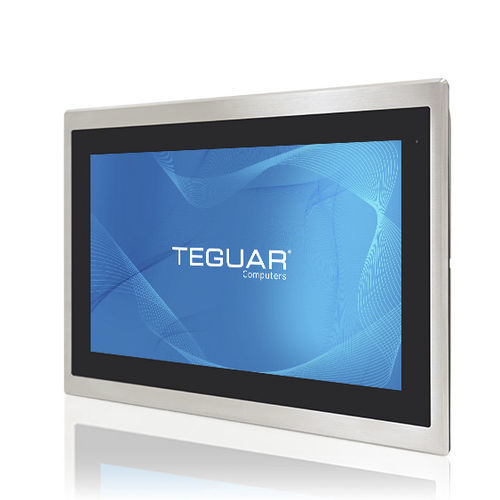 LCD panel PC - TSP-5645-16 - Teguar - PCAP capacitive touch screen / resistive touch screen / 15.6"