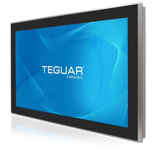 LCD panel PC - TP-5045-22 - Teguar - PCAP capacitive touch screen / resistive touch screen / 21.5"