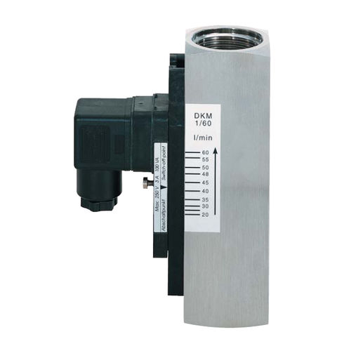 Variable-area flow meter - DKM-1 - Meister Strömungstechnik GmbH - volume / for oil / in-line