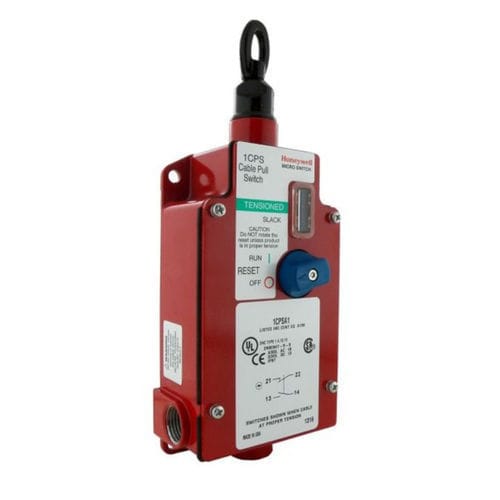 Cable-pull switch - 1CPS series - Honeywell Industrial Automation - single-pole / rugged / electromechanical