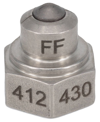 Spray nozzle - 63-587 - EXITFLEX - paint / flat spray / tungsten carbide