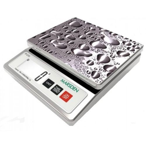 Scale with LCD display - IP-2101 - Marsden Group - stainless steel / IP65 / for the food industry