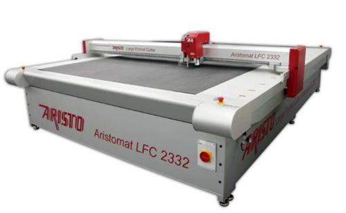 Knife cutting machine - LFC 2332 C - ARISTO Graphic Systeme GmbH & Co. KG - for metal / CNC / bridge